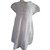 Burberry Dress White Cotton  ref.68504