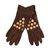 Hermès Gloves Brown Deerskin  ref.68554