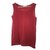 Yves Saint Laurent oben Rot Polyester  ref.68595