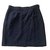 Yves Saint Laurent Skirt Navy blue Polyester  ref.68599