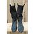 Stivaletti Sartore Blu Notte in Scamosciato Blu navy - vista 4