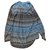 Blouse Diane Von Furstenberg en soie bleue  - vue 2