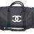 Chanel Sacs de voyage Polyester Noir  ref.68754