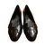 Hermès Nice Ballet flats Black Patent leather  ref.68854