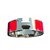 Hermès Bracelet clic clac Red Steel  ref.68882