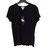 Sonia Rykiel Camiseta Negro Poliéster  ref.68898