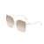 Fendi Sonnenbrille Golden Metall  ref.68931
