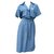 Burberry Dress Blue Cotton  ref.68944
