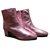 & Other Stories Bottines Cuir Rose  ref.68945