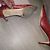 Escada Red Exotic Leather Croco Pumps - view 4