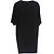 Vestido Moschino Couture de jersey negro con estampado de cadena - vista 2