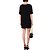 Vestido Moschino Couture de jersey negro con estampado de cadena - vista 5
