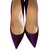 Christian Louboutin Pigalle Follies Purple Suede  ref.69122