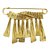 Hermès Pins & Broschen Golden Metall  ref.69237
