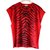 Saint Laurent camiseta superior Roja Algodón  ref.69380