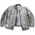 Isabel Marant Pour H&M Jackets Silvery Silk  ref.69464