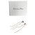 Dior Earrings Silvery Metal  ref.69524