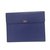 Salvatore Ferragamo Purses, wallets, cases Blue Leather  ref.69660