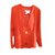 Yves Saint Laurent Jacket Red Wool  ref.69717