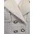 Abrigo Largo Renato Nucci Crema Lana Nylon Acrílico Crudo - vista 4