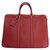 Louis Vuitton Aktentasche Rot Leder  ref.69831