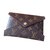 Louis Vuitton Case Brown Cloth  ref.69832