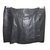 Comptoir Des Cotonniers Falda elegante Negro Cuero  ref.69836