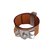Hermès collier de chien Caramel Leather  ref.69976