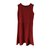 Louis Vuitton Dresses Dark red Viscose  ref.70002