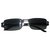 Prada Oculos escuros Preto Prata Metal Vidro  ref.70028