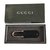 Gucci Keychain Black Leather  ref.70208