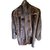 Yves Saint Laurent Coat Brown Fur  ref.70253