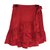 Maje Skirt Red Viscose  ref.70258