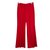 Autre Marque Pantalon Polyester Rouge  ref.70310