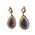 Lanvin Earrings Blue Metal  ref.70319