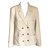 Chanel Jackets Beige Wool  ref.70406