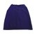 Céline Cotton Skirt Navy blue  ref.70578