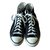 Converse scarpe da ginnastica Nero Panno  ref.70753