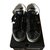Converse scarpe da ginnastica Nero Panno  ref.70754