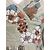Rene Derhy Vestido floral aplique algodon Multicolor - vista 4