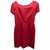 The Kooples Robe courte Synthétique Rouge  ref.70867