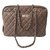 Chanel Handbag Taupe Leather  ref.70934