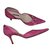 Autre Marque Pumps Pink Leder Wildleder  ref.71009