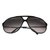 Carrera Oculos escuros Preto Dourado Metal  ref.71080