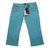 Dolce & Gabbana Pants, leggings Blue Cotton  ref.71175