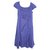 Tara Jarmon Dress Purple Cotton  ref.71189