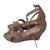 Autre Marque Galerie des Tanneurs Sandals Taupe Leather  ref.71389