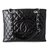 Chanel SHOPPING GST Cuir vernis Noir  ref.71407