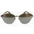Dior Gafas de sol Dorado Metal  ref.71416