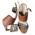 Autre Marque Mariella sandals Caramel Leather  ref.71471